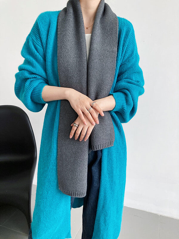 Airchics cardigans longue manches longues femme lâche décontracté