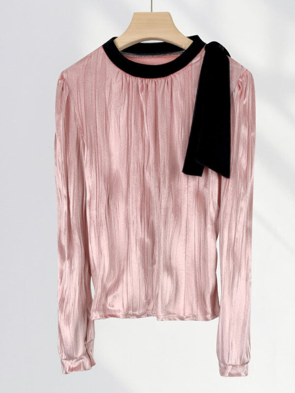 Airchics hauts velours noeud papillon femme élégant