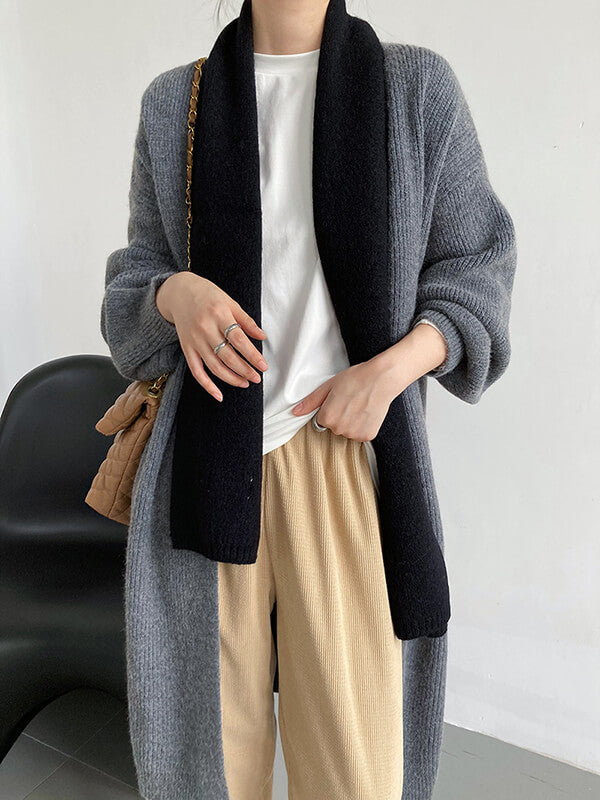 Airchics cardigans longue manches longues femme lâche décontracté