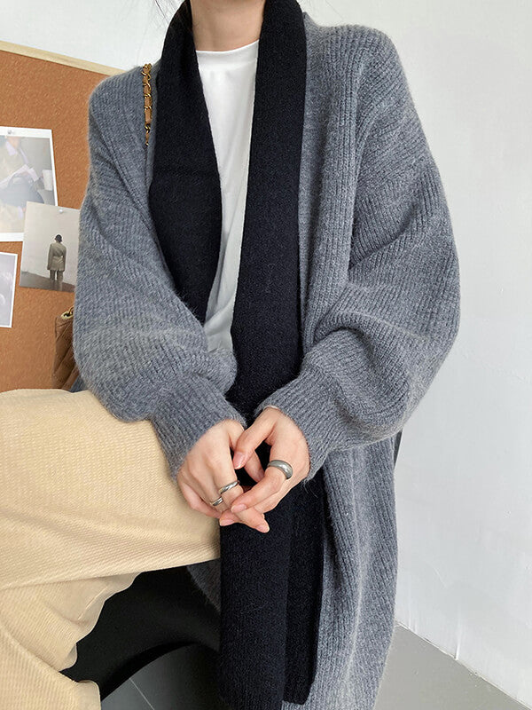 Airchics cardigans longue manches longues femme lâche décontracté