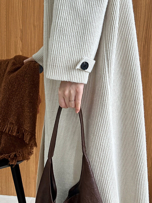 Airchics cardigans longue boutonsfemme décontracté