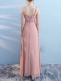 Airchics Robe De Demoiselle D'honneur Rose À Bretelles