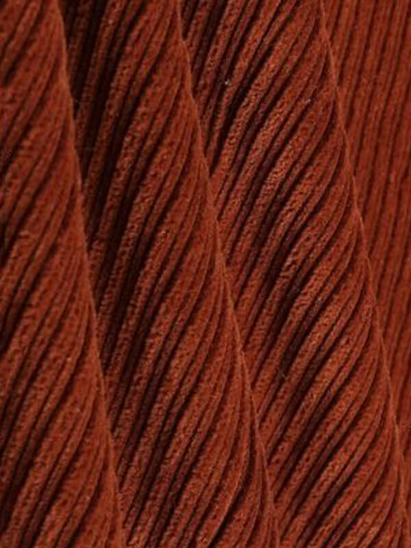 Airchics blazer en velours cotelé double boutonnage avec poches femme vintage brick