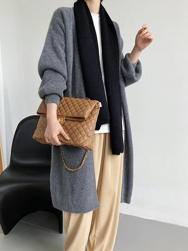 Airchics cardigans longue manches longues femme lâche décontracté