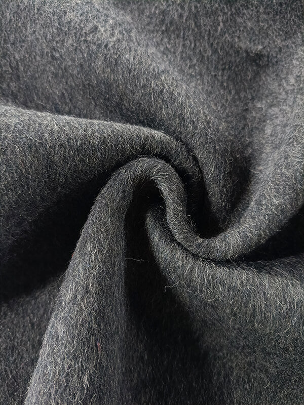 Airchics blazer courte laine boutonnage avec poches col rond femme mode