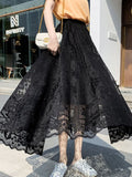 Airchics jupe longue dentelle femme élégant