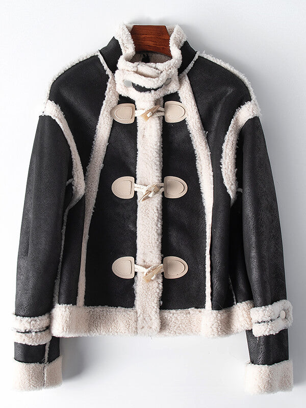 Airchics manteau aviateur boutonnage avec poches femme mode