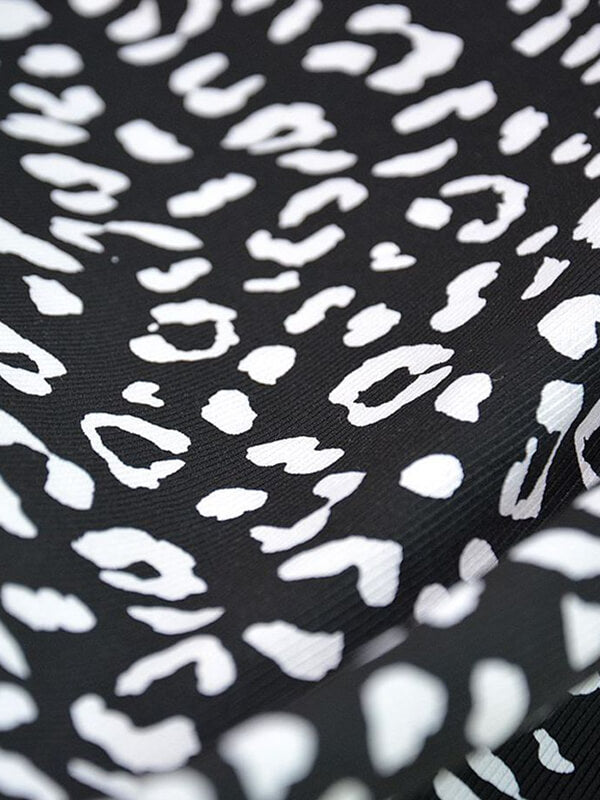 Airchics longue jupe léopard fendu le côté taille haute femme mode