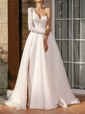 Airchics Robe De Mariée Asymétrique À Épaules Dénudées