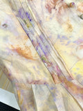 Airchics robe longue mousseline imprimé à fleurie à fines brides mode plage