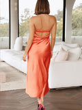 Airchics Robe De Demoiselle D'honneur Avec Poitrine Et Robe Sexy Dos Nu