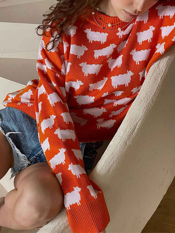 pull-col-rond-motif-mouton