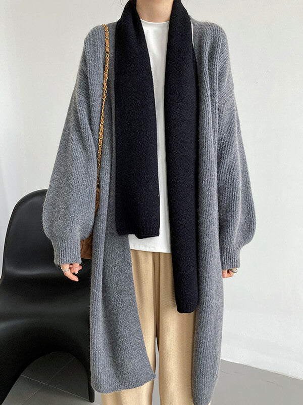 Airchics cardigans longue manches longues femme lâche décontracté