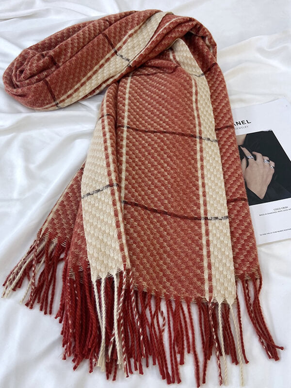 Airchics écharpe avec frange femme mode