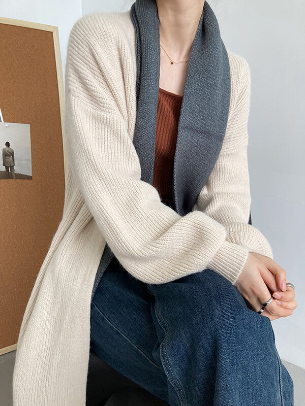 Airchics cardigans longue manches longues femme lâche décontracté