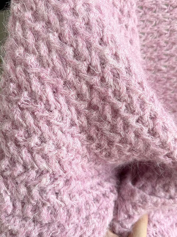 Airchics cardigans en laine longue avec poches femme oversized