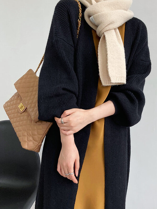 Airchics cardigans longue manches longues femme lâche décontracté