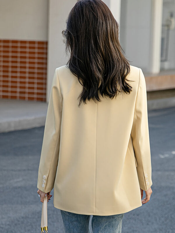 Airchics blazer double boutonnage avec poches femme mode