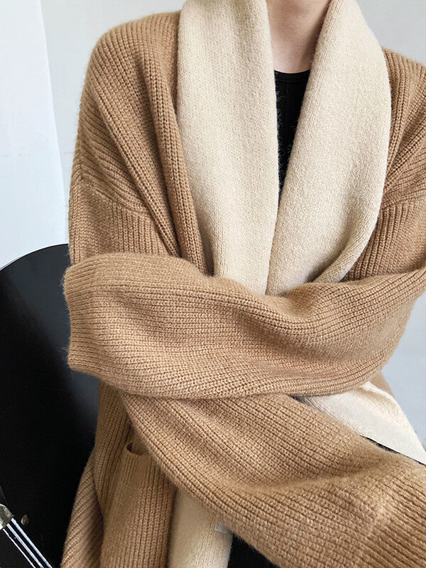 Airchics cardigans longue avec poches femme décontracté