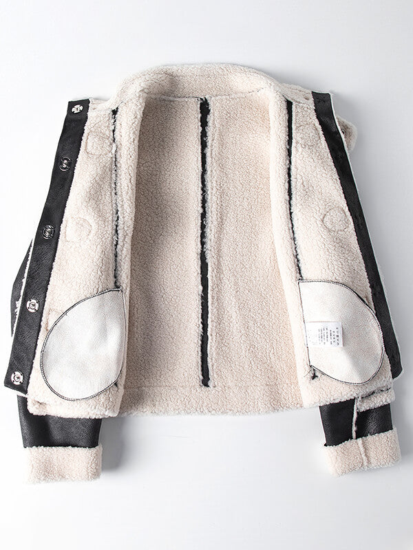 Airchics manteau aviateur boutonnage avec poches femme mode