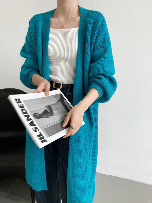 Airchics cardigans longue manches longues femme lâche décontracté