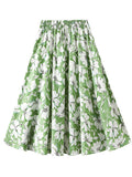 Airchics jupe longue trapèze imprimé à fleurie femme mode