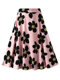 Airchics jupe longue trapèze imprimé à fleurie fluide mode femme