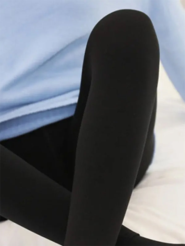 Airchics leggings molleton taille haute femme casual mode automne hiver