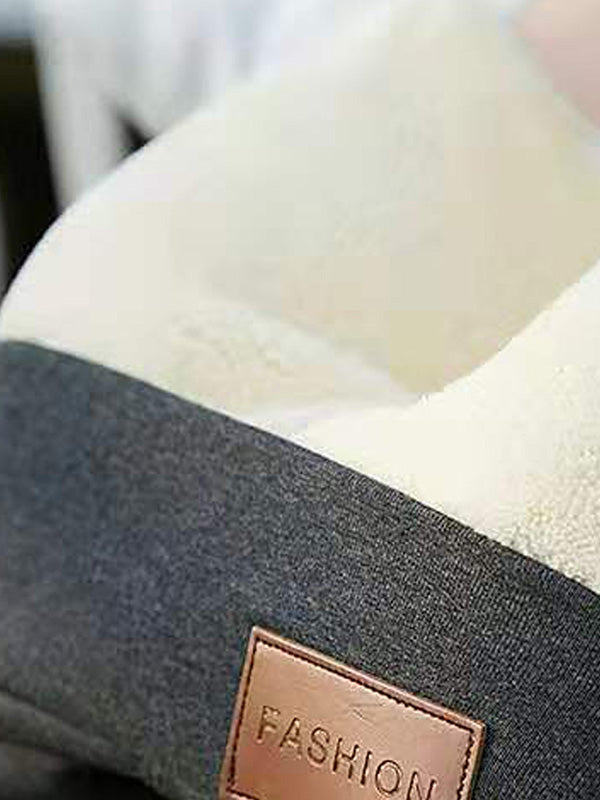 Airchics leggings slim doublé en polaire thermique taille haute femme mode patch Label