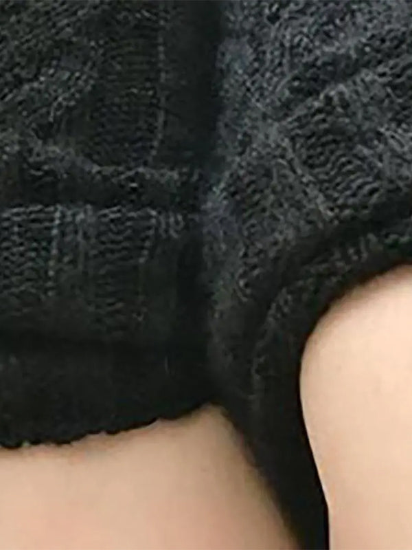 Airchics chaussette haute unicolore femme casual mode automne hiver