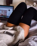 Airchics chaussette haute unicolore femme casual mode automne hiver