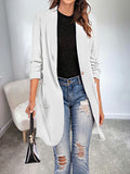 Airchics blazer mi-longue manches longues chic femme veste