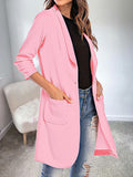 Airchics blazer mi-longue manches longues chic femme veste