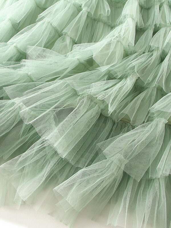 Airchics jupe longue tulle trapèze froufrou doux femme