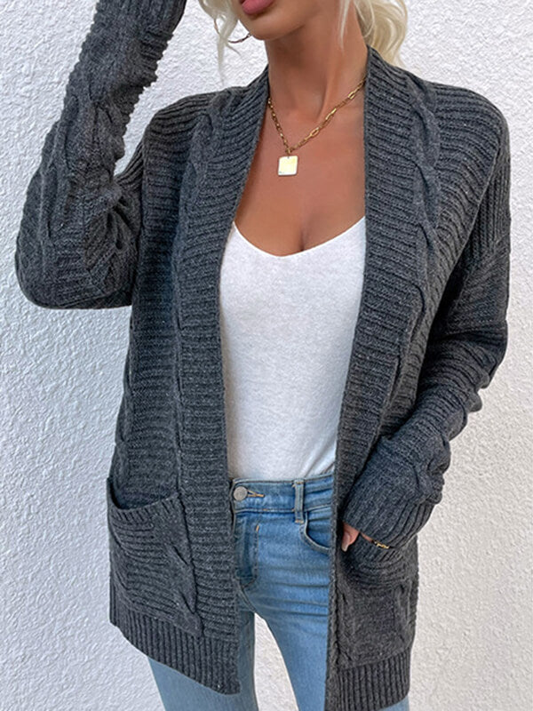 Airchics gilet avec poches femme décontracté oversized