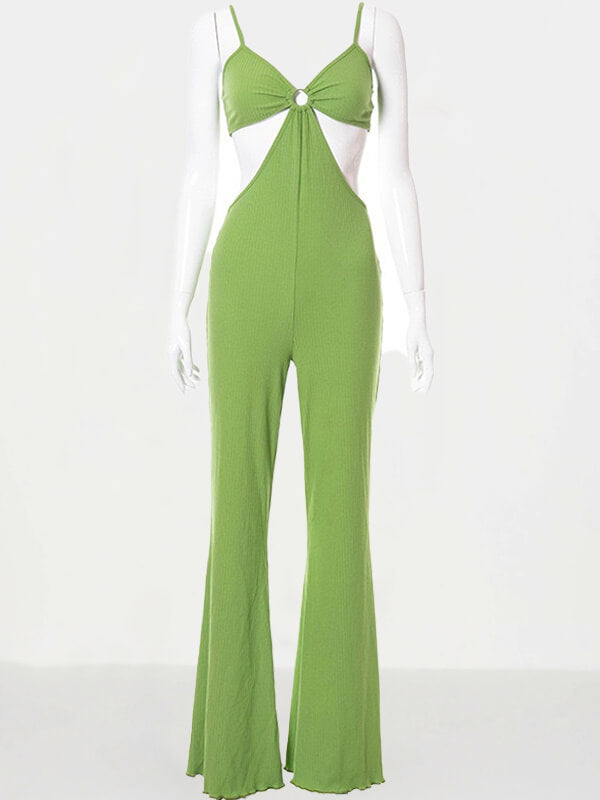 Airchics combinaisons droit dos nu à fines brides v-cou femme mode de plage