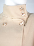 Airchics manteau en laine double boutonnage avec poches ceinture femme mode hiver