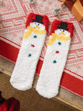 Airchics 4 paires chaussettes polaire femme hiver noël