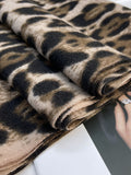 Airchics écharpe léopard avec frange femme mode