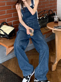 Airchics salopette en jean avec poches femme mode