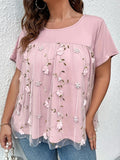 t-shirts-femme-grande-taille-haut-dentelle