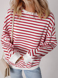 sweat-shirt-rayures-rouge-blanche-femme