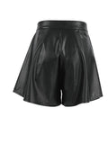 short-cuir-taille-haute-large