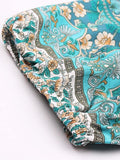 Airchics robe cour imprimé à fleurie coton avec strappy v-cou bohème de plage