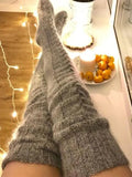 Airchics chaussette haute unicolore femme casual mode automne hiver