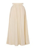 Airchics longue jupe trapèze taille élastique femme mode