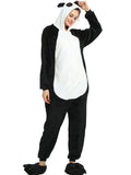 Airchics pyjama kigurumi animaux panda polaire mignon femme combinaison noir